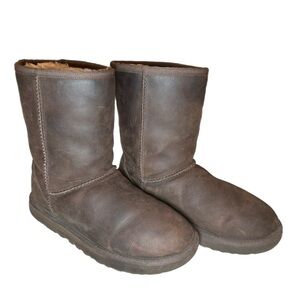 UGG Classic Short Leather Boots